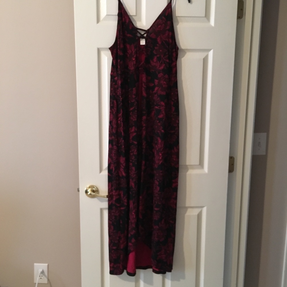 High low tunic with open front